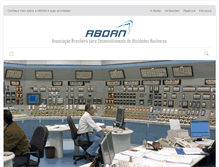 Tablet Screenshot of abdan.org.br